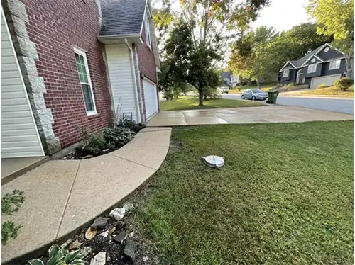 After Concrete Pressure Washing