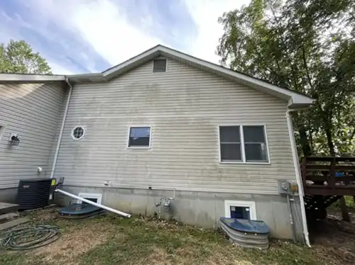 Before House Siding Power Washing