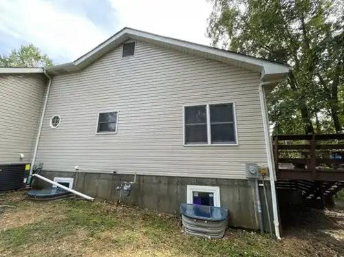 After House Siding Power Washing